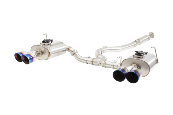 Xforce SUBARU WRX & STI sedan Varex Valved cat back exhaust system with burnt blue tips