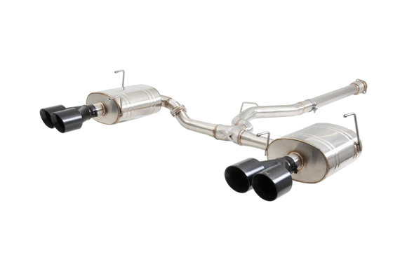 Xforce Subaru WRX VB 304 Stainless Steel 3 Cat-Back System with Quad Black Tips