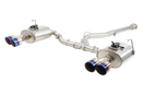 Xforce Subaru WRX VB Varex valved Cat Back Exhaust System with Blue Tips-1