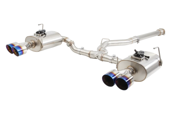 Xforce Subaru WRX VB Varex valved Cat Back Exhaust System with Blue Tips