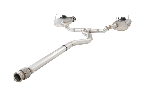 Xforce Subaru WRX VB Varex valved Cat Back Exhaust System with Blue Tips