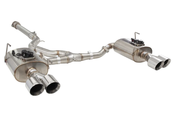 Xforce Subaru WRX VB 304 Stainless Steel 3" Varex Valved Cat-Back System with Quad Tips