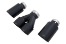 Xforce Toyota Corolla GR Matte Black Exhaust Tip Set-1