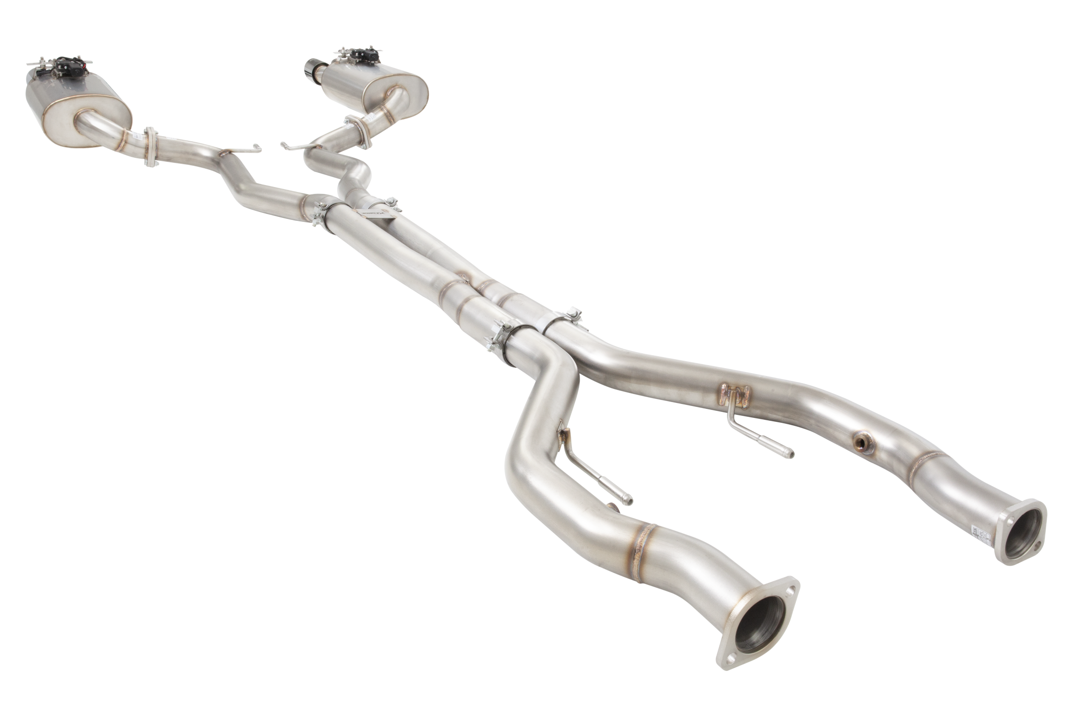 Xforce Chevrolet SS & Pontiac G8 Varex Valved Straight Pipe Centre Cat Back Exhaust System - 0
