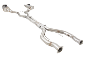 Xforce Chevrolet SS & Pontiac G8 Varex Valved Straight Pipe Centre Cat Back Exhaust System - 0
