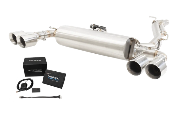 Xforce VW GOLF R MK8 Varex Valved Cat Back Exhaust System with SmartBox