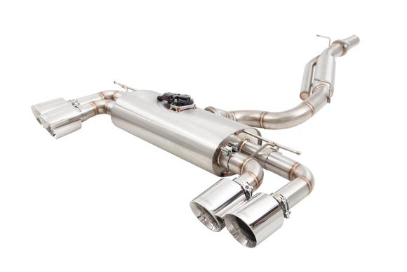 Xforce VW Golf R MK8 Varex Valved Cat Back Exhaust System