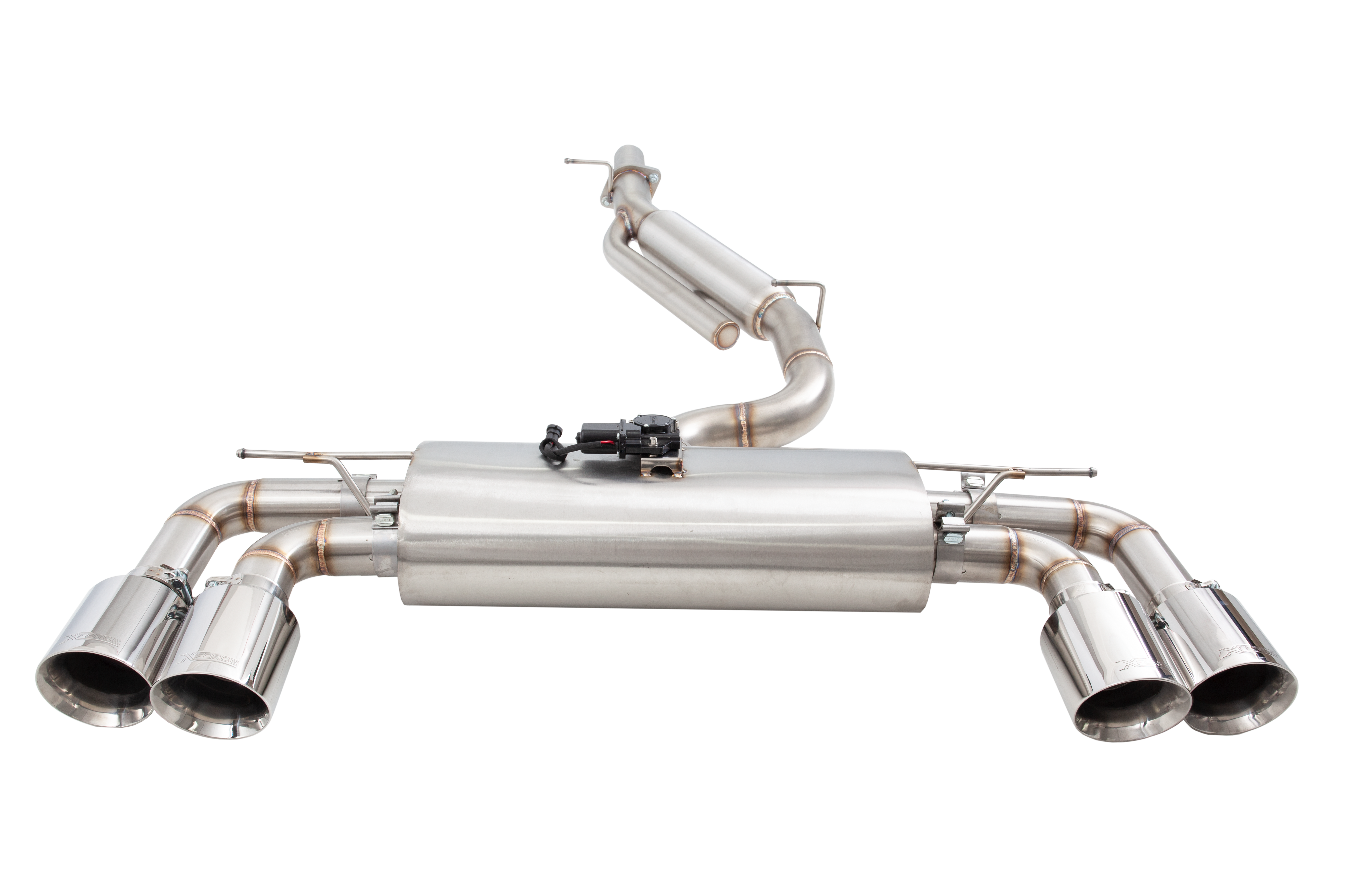 Xforce VW Golf R MK7.5 Varex Valved Cat Back Exhaust System - 0