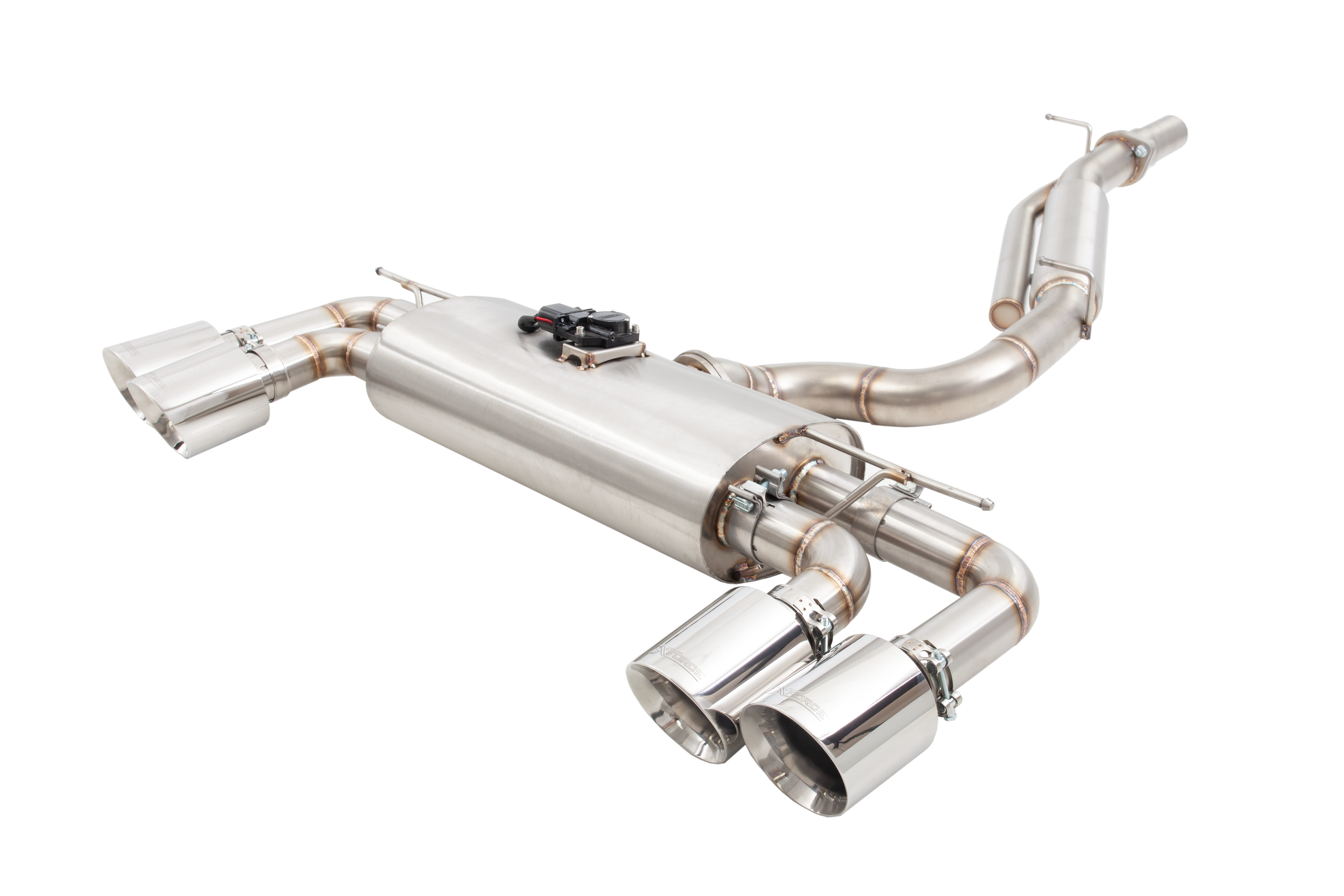 Xforce Audi 8V S3 Hatch Varex Valved Cat Back Exhaust