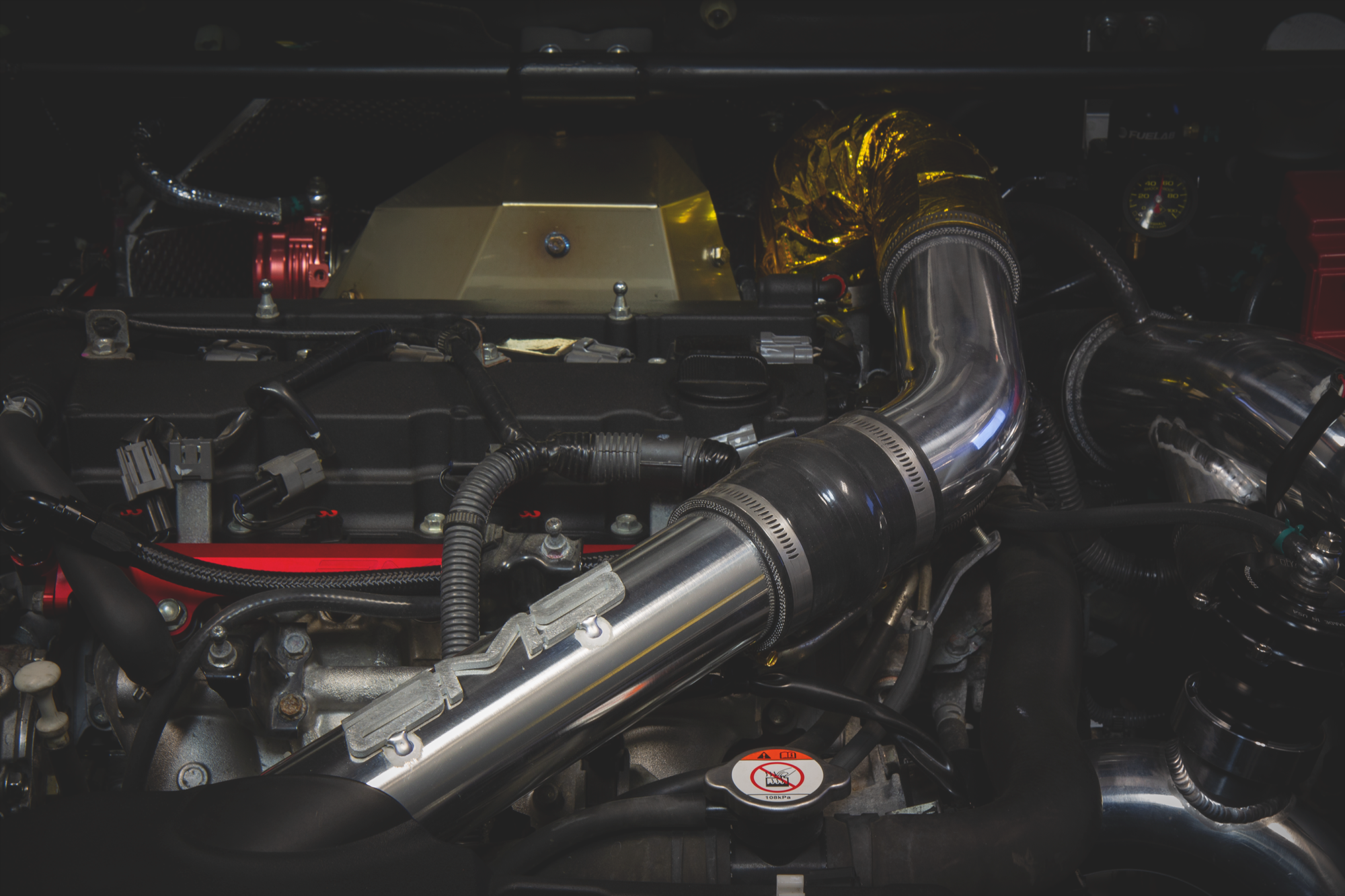 AMS Mitsubishi Lancer Evolution X Upper Intercooler Pipe / Hot Pipe - 0