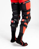 EVS Axis Sport Knee Brace 40th Anniversary Limited Edition Red Pair - XL-3