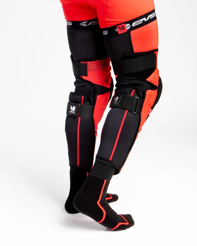 EVS TP 199 Travis Pastrana Knee & Shin Guard 40th Anniversary Limited Edition Red - 2XL