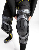 EVS Axis Pro Knee Brace Pair Black/Grey - Medium-2