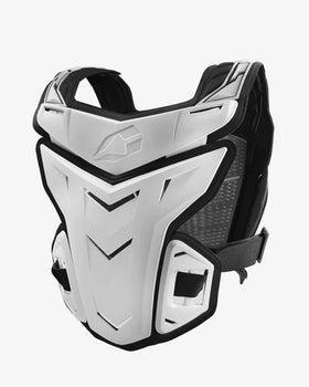 EVS F1 Roost Deflector White/Red - Small/Medium