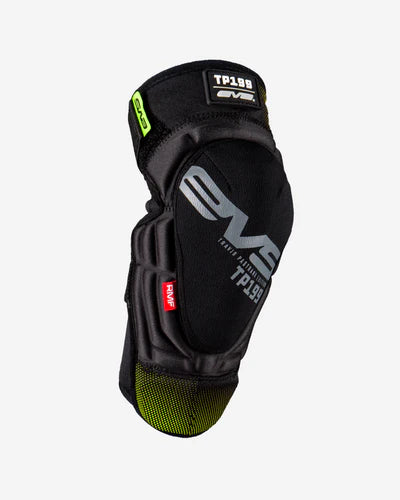 EVS TP199 Knee/Shin Guard Pair Black/Hi Viz - Youth