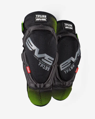 EVS TP199 Knee/Shin Guard Pair Black/Hi Viz - Youth