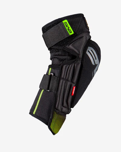 EVS TP199 Knee/Shin Guard Pair Black/Hi Viz - Youth