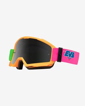 EVS Origin Goggle - Orange/Green/Pink