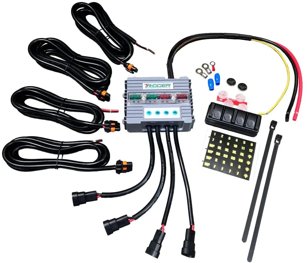 TRIGGER 4+ WIRELESS LIGHTING CONTROLLER - 4 CONTROLLER OUTPUTS
