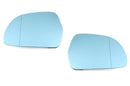 Blind Spot Split Mirror Set (Blue Tinted and Heated) | 09 A4 | 08-09 A5/S5 | 09+ 8P A3-1
