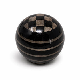 Ebony Grey Checkered - Heritage Wooden Shift Knob