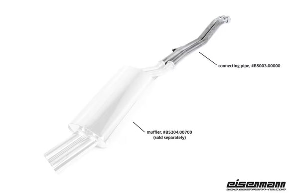 Eisenmann E30 3-Series Stainless Rear Connecting Pipes