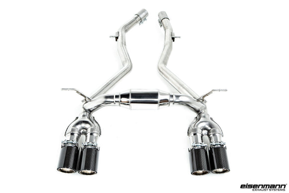 Eisenmann F8X M3 / M4 Performance Exhaust + Carbon Tip Set - Race