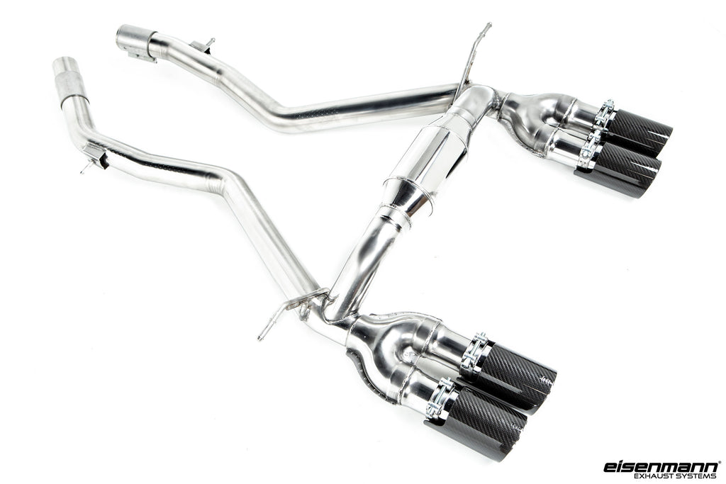 Eisenmann F8X M3 / M4 Performance Exhaust + Carbon Tip Set - Race - 0