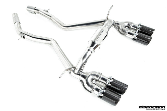 Eisenmann F8X M3 / M4 Performance Exhaust + Carbon Tip Set - Race