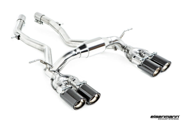Eisenmann F8X M3 / M4 Performance Exhaust + Carbon Tip Set - Race