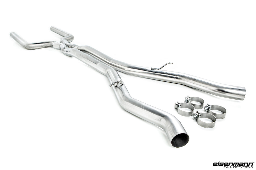 Eisenmann F90 M5 Center Pipe Set - Non-Resonated - 0