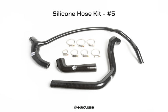 955 TURBO V8 SILICONE CRANKCASE BREATHER HOSES