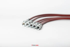 STAINLESS BRAIDED EXTENDED BRAKE LINES - G WAGEN - W463 3" - 5" Lift - 0