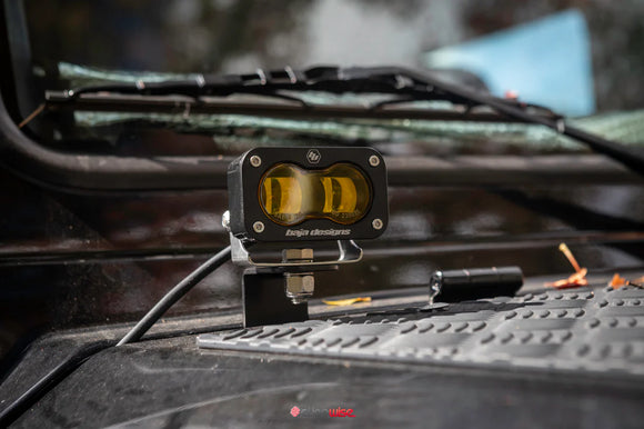 DITCH / HOOD LIGHT BRACKETS - GWAGEN (W463/W461/W460) G55,G500,G550,G63