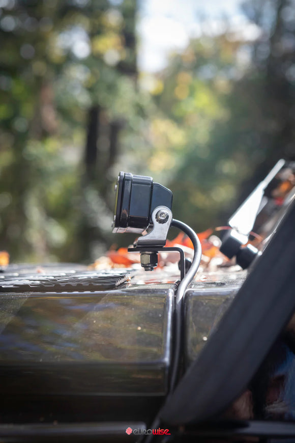 DITCH / HOOD LIGHT BRACKETS - GWAGEN (W463/W461/W460) G55,G500,G550,G63