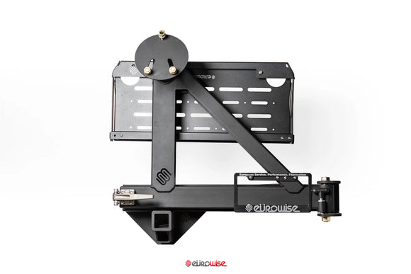 HITCH AXIS, HITCH MOUNTED SPARE TIRE SWING OUT CARRIER - CAYENNE/TOUAREG/Q7