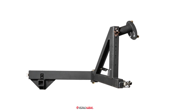 HITCH AXIS, HITCH MOUNTED SPARE TIRE SWING OUT CARRIER - CAYENNE/TOUAREG/Q7