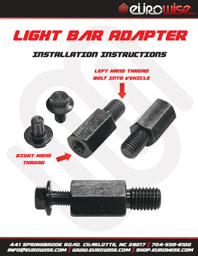 GEN 1 & 2 -  LEFT HAND TOW HOOK BOLT ADAPTER - CAYENNE/TOUAREG - 0