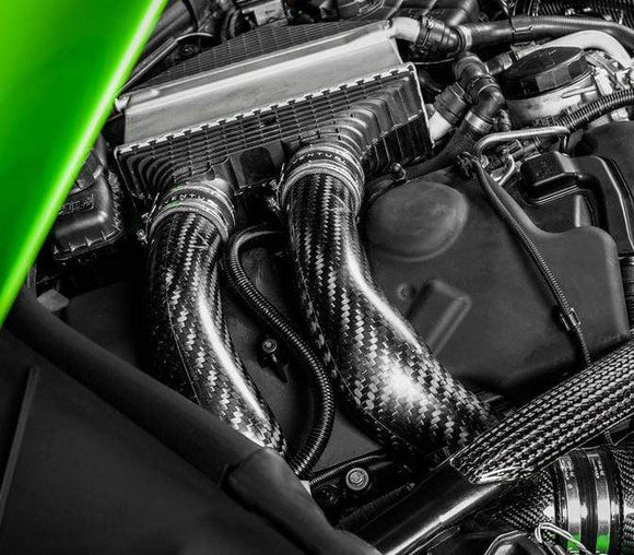 Eventuri F8X (S55) Carbon Charge Pipe Set