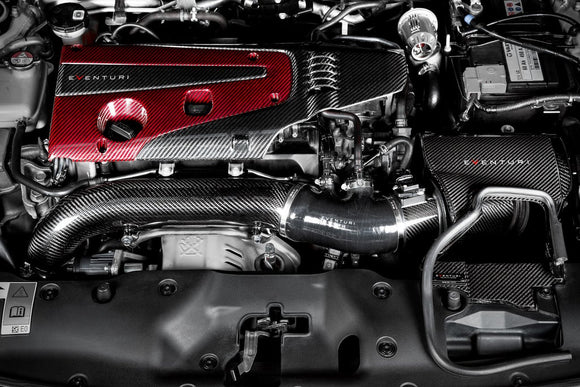 Eventuri FK8 Civic Type-R Carbon Charge Pipe + V2 MAF