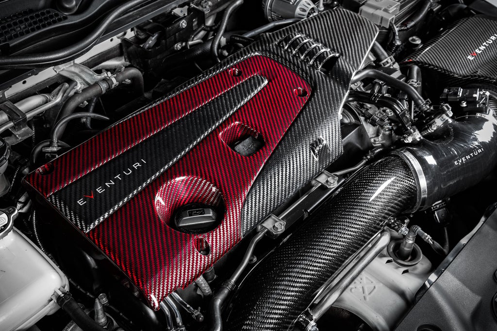 Eventuri FK8 Civic Type-R Carbon Kevlar Engine Cover
