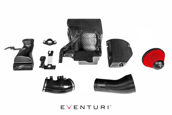 Eventuri Honda FK8 Civic Type-R Black Carbon Intake System