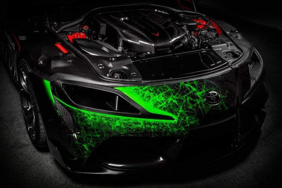 Eventuri A90 Supra Carbon Headlamp Duct