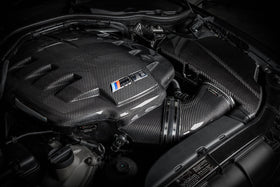 Eventuri BMW E9X M3 (S65) Black Carbon Inlet Plenum - Gloss - 0