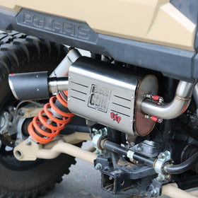 Big Gun 16-22 Polaris GENERAL 1000 Explorer Series Slip On Exhaust - 0