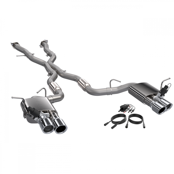 2018-2021 Jeep Grand Cherokee Trackhawk QTP Screamer Cat Back