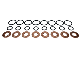 Exergy 01-04 Chevrolet Duramax 6.6L LB7 Seal Kit (O-Ring & Copper Gasket) - Set of 8