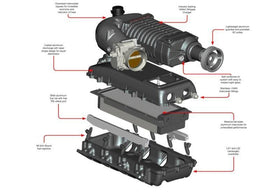 Whipple 2014-2019 6.0L GM 2500 HD (2.3L) SC Kit **NO FLASH TOOL INCLUDED** - 0