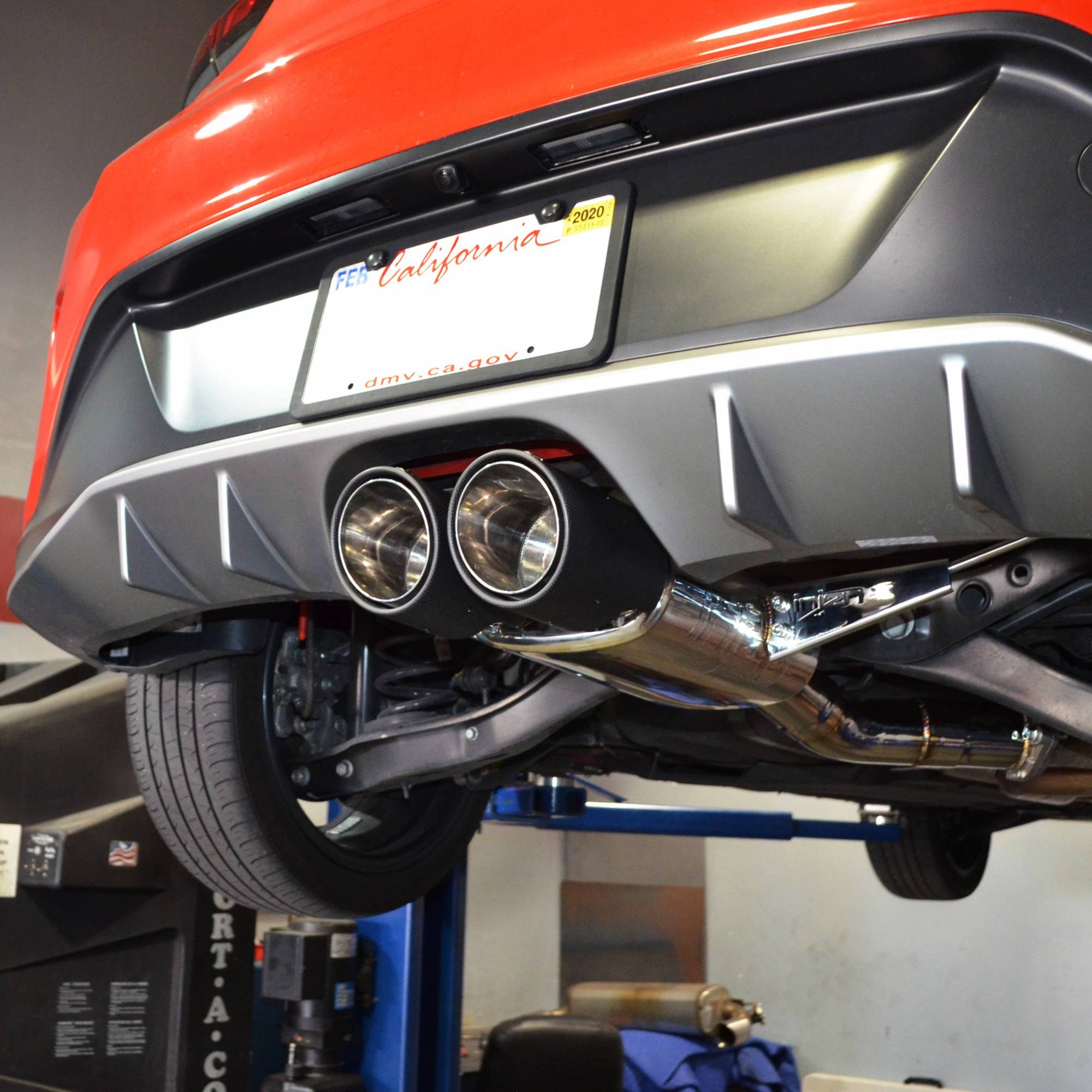 2019-2021 Hyundai Veloster 1.6L Turbo Performance Axle-Back Exhaust System