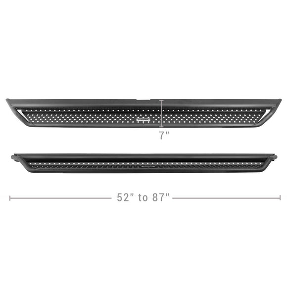 Dominator Xtreme D1 Side Steps - 87" Long - SIDE BARS ONLY